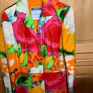 Beautiful Moschino Couture Colorful Jacket SZ S